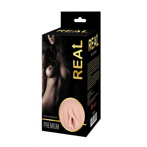 Реалистичный односторонний мастурбатор-вагина Real Women Dual Layer с двойной структурой